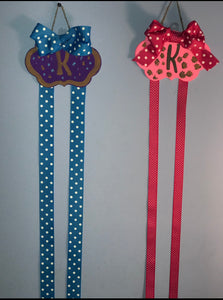 Little Girls Hair Bow Holder
